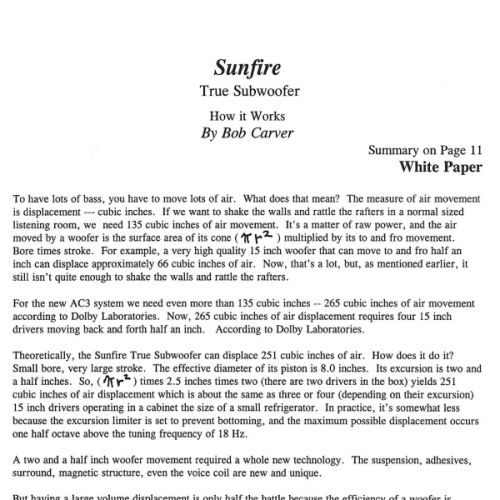 More information about "Sunfire True Subwoofer White Paper How It Works by BC.PDF"